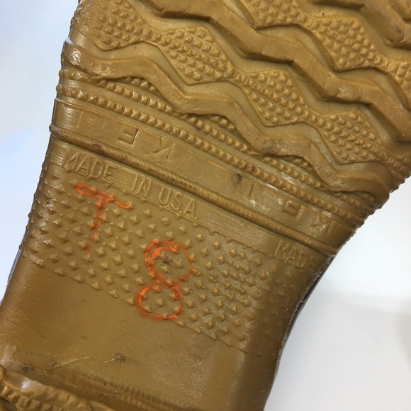 Vintage LaCrosse Duck Boots Tall Lace Up Mens 8 main image 7